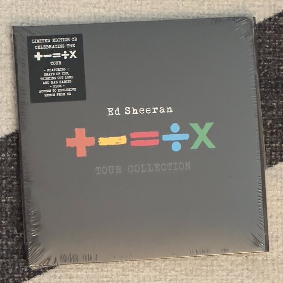 NWT Ed Sheeran Tour Collection CD (Limited Edition) - Sealed - Picture 1 of 3